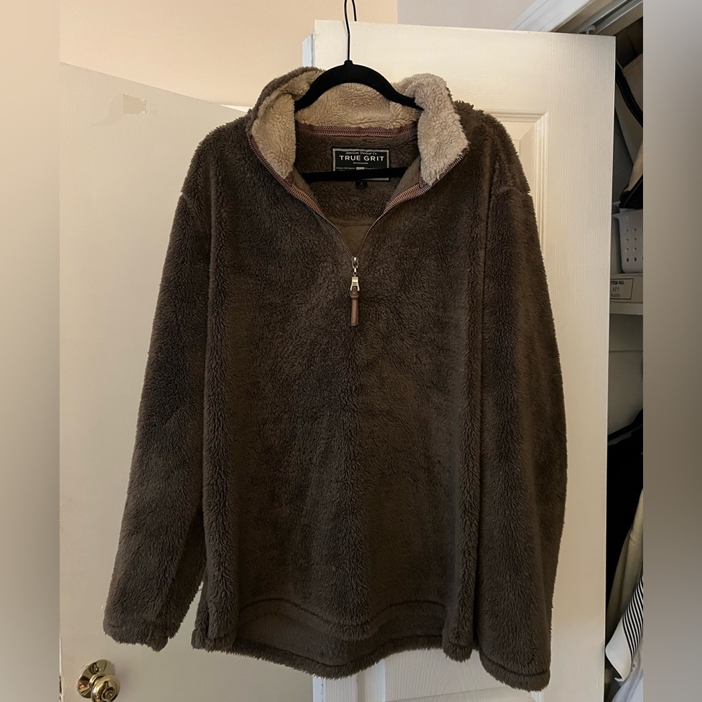 TRUE GRIT SHERPA PULLOVER